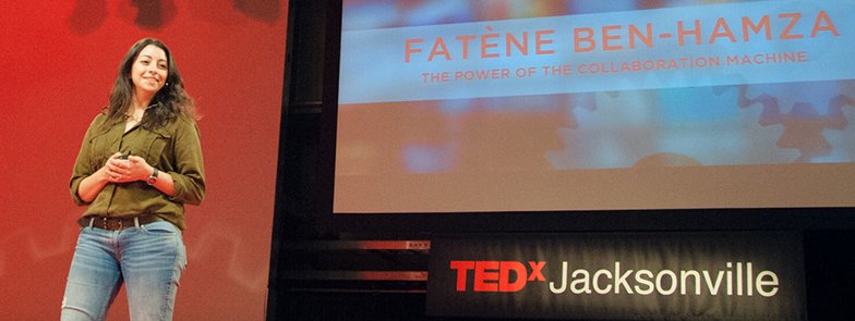 A conversation with Fatène Ben-Hamza after her TEDxJacksonville Talk
